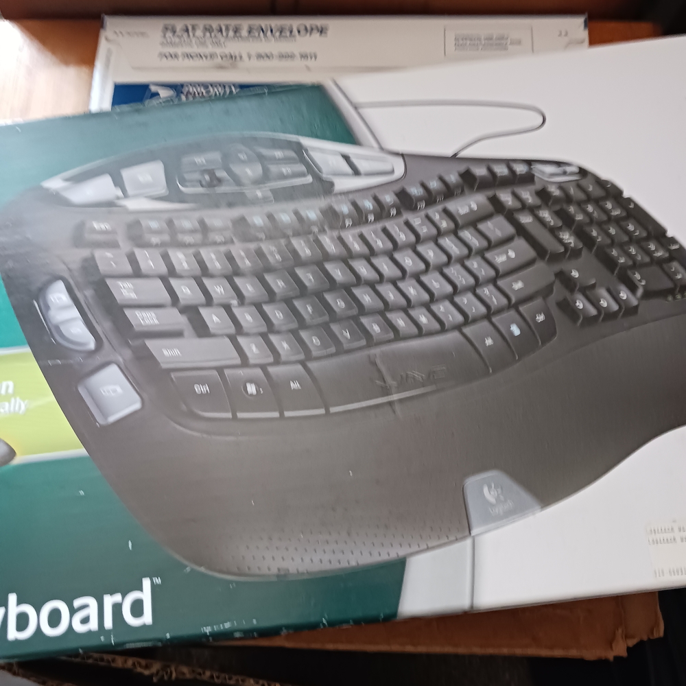 Logitech Dark Gray Wireless Keyboard